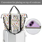 Super Dog Duffle Bag-Simple (Model 1715) Duffle Bag-Simple (1715)
