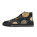 Planets Women's High Top Canvas Shoes US12 Womens Classic High Top Shoes Printed Offshore Space