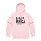 Dad Joke Loading - Mens Hoodie Pink Mens Hoodie Dad Printed In Australia