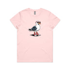Seagull With Sunglasses And High Tops Women's AS Colour T-shirt