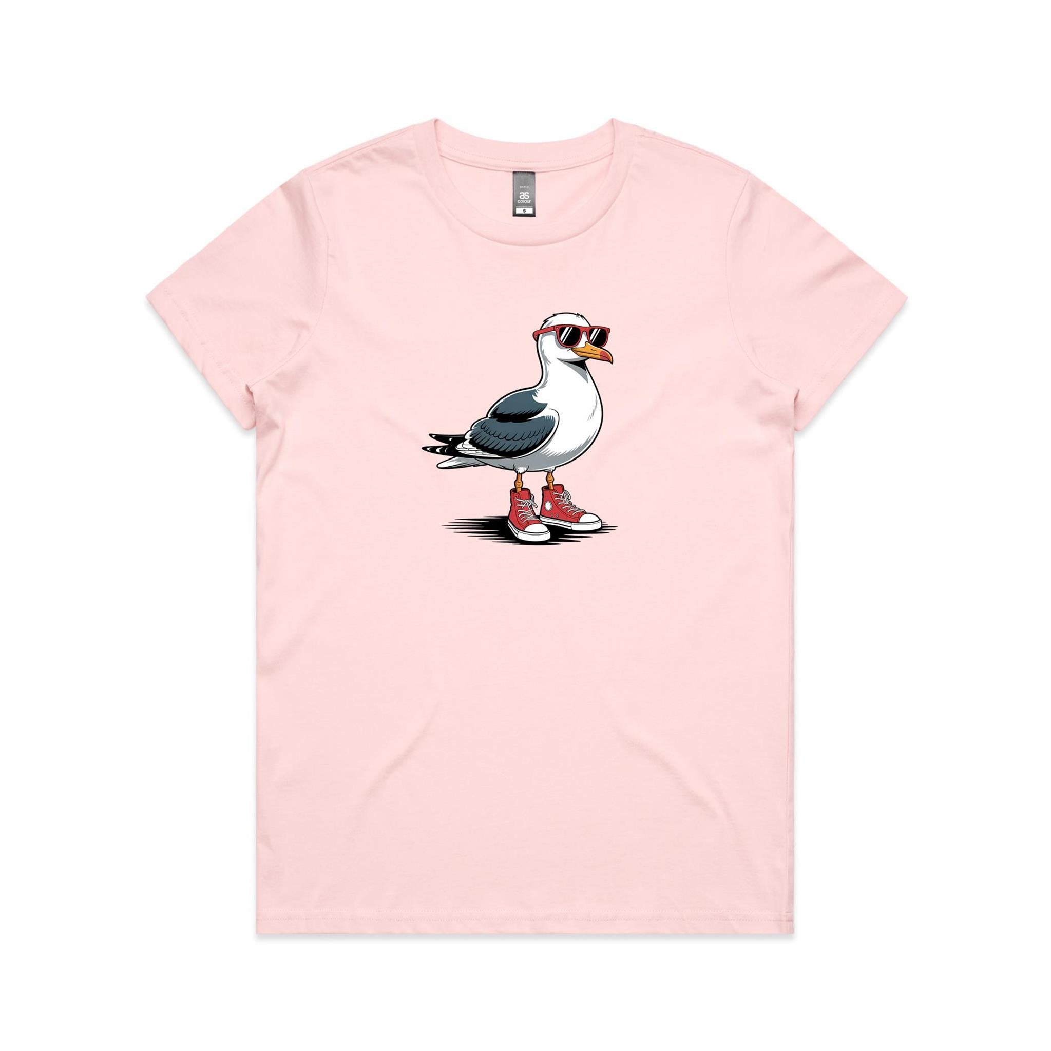 Seagull With Sunglasses And High Tops Women's AS Colour T-shirt
