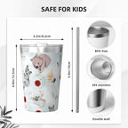 Aussie Animals Small Stainless Steel Travel Mug Cup 12oz/350ml