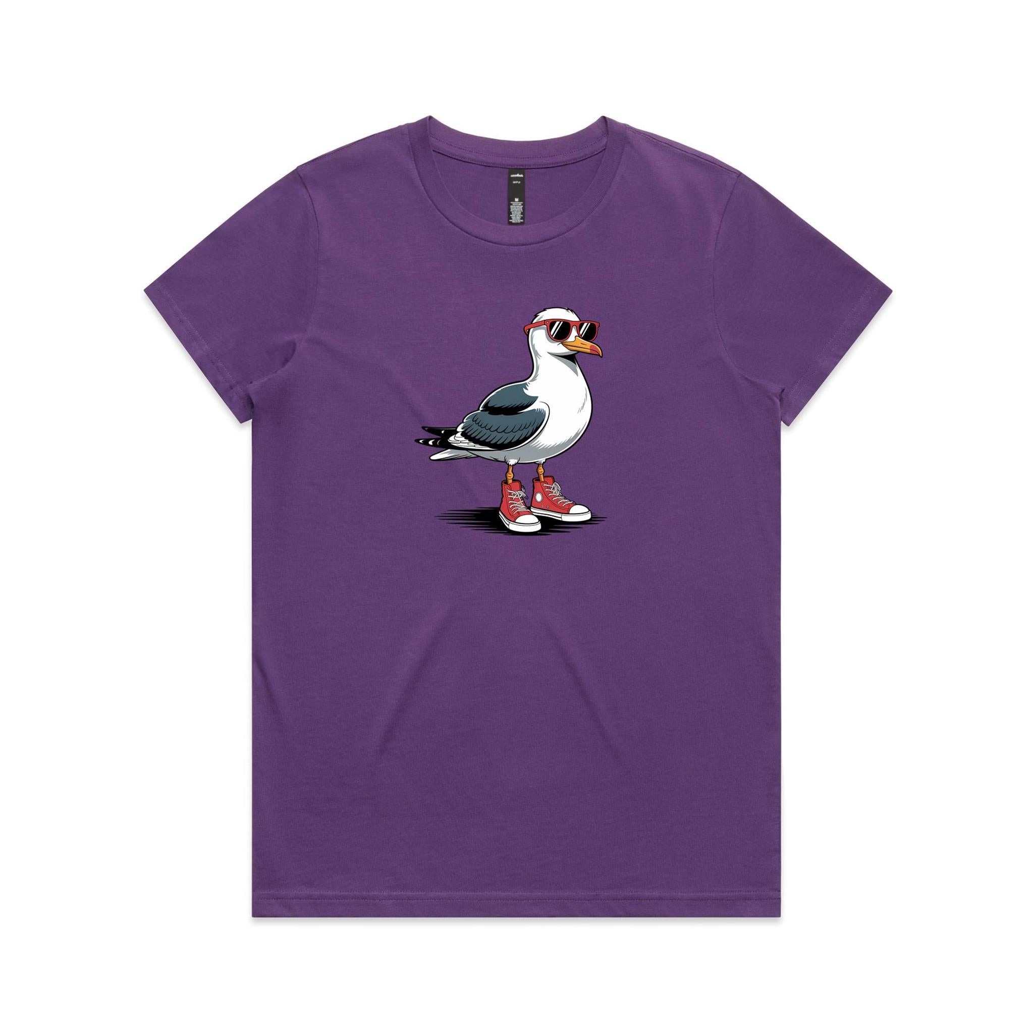 Seagull With Sunglasses And High Tops Women's AS Colour T-shirt