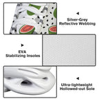Happy Watermelons Women's Twisted Sole Sneakers