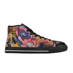 Aussie Floral Women's High Top Canvas Shoes Womens Classic High Top Shoes Plants Printed Offshore