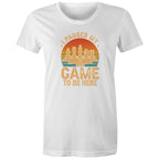 Chess, I Paused My Game To Be Here - Womens T-shirt White Womens T-shirt Chess Games Printed In Australia