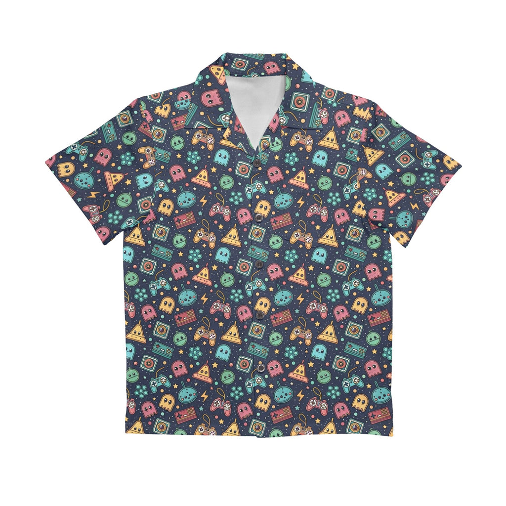 Video Game Senior Kids Hawaiian Shirt
