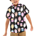 Cute Animal Ice Blocks - Junior Kids Hawaiian Shirt