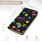 Rainbows and Flowers - PU Leather Wallet