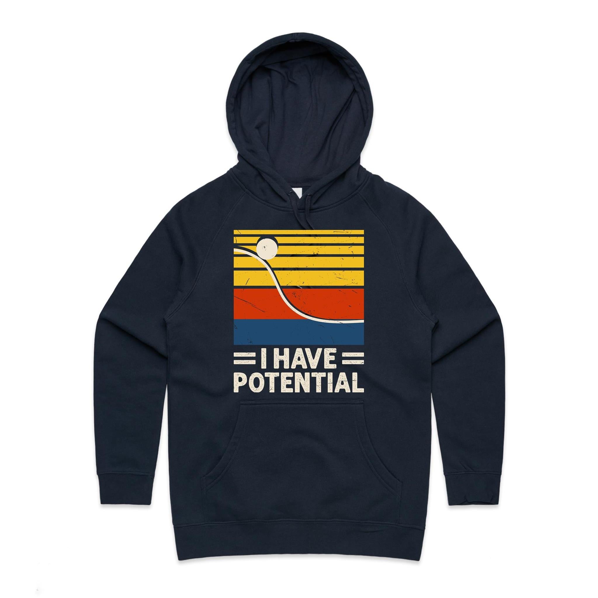 I Have Potential, Physics - Womens Hoodie