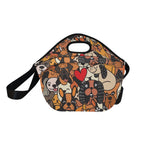 Dog Crowd 2 - Neoprene Lunch Bag Neoprene Lunch Bag Printed Offshore