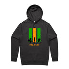 Full Of Rock - Mens Hoodie Coal Mens Hoodie Music Printed In Australia