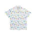 Abstract Cute Flowers Junior Kids Hawaiian Shirt