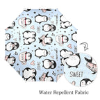 Penguin Love - Semi-Automatic Foldable Umbrella (Model U12) Semi-Automatic Foldable Umbrella (U12)