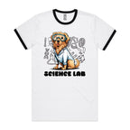 Science Lab AS Colour Staple Ringer Tee