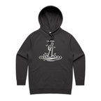 I'm Fine Drowning Thumbs Up Women's AS Colour Hoodie
