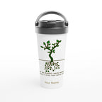 Personalised - Square Roots - White 15oz Stainless Steel Travel Mug Default Title Personalised Travel Mug Globally Fulfilled maths