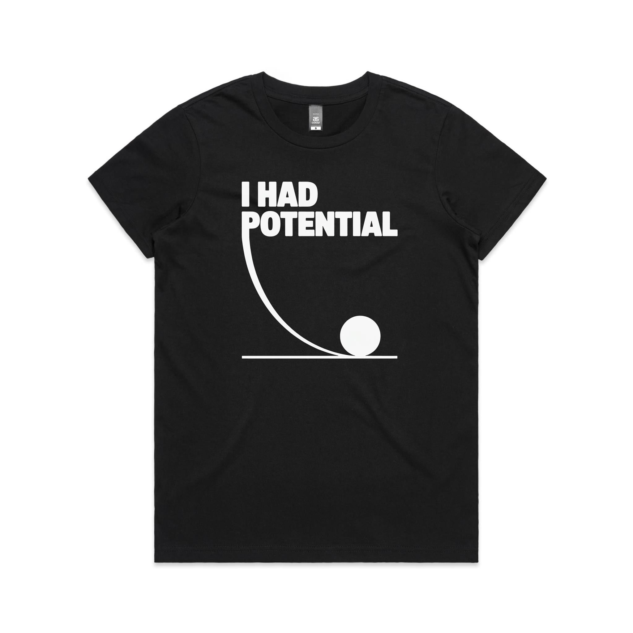I Had Potential Women's AS Colour T-shirt