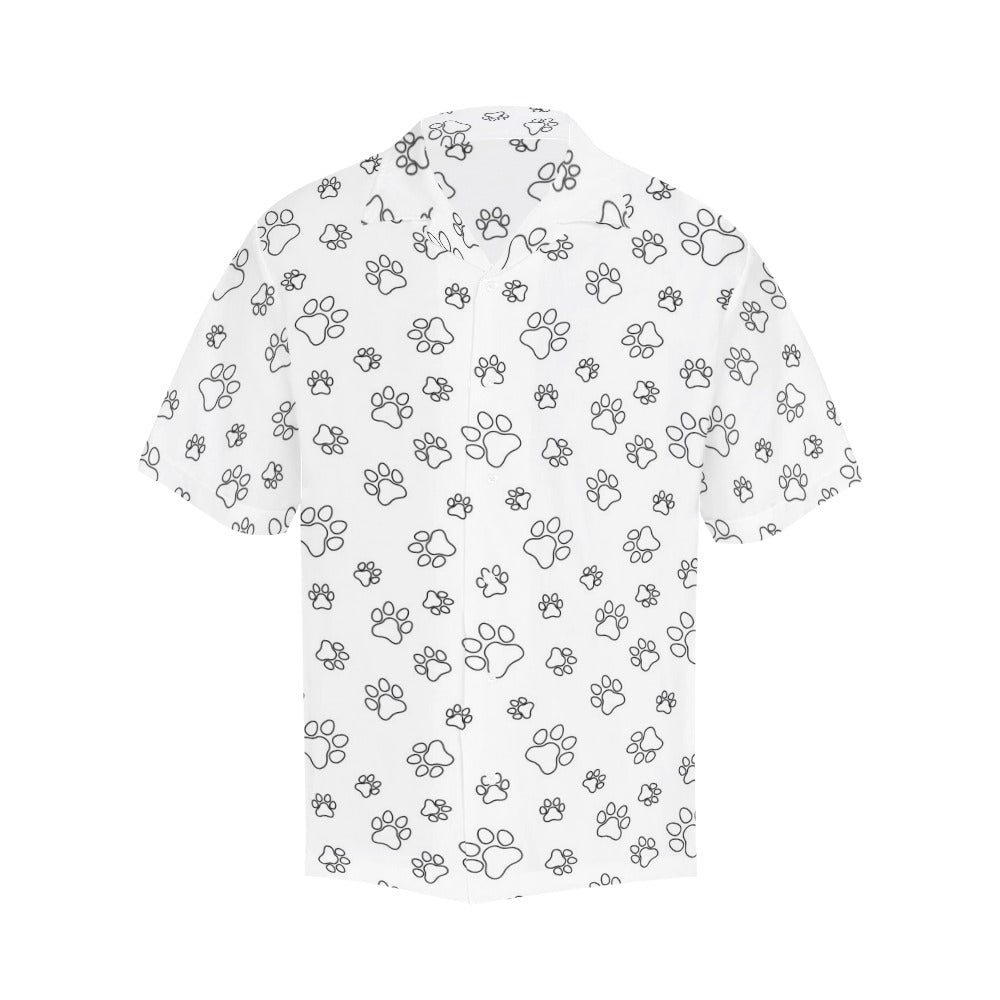 Dog Paws - Mens Hawaiian Shirt