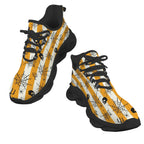 Halloween Stripes Men's Twisted Sole Sneakers