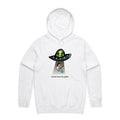 Guitarist Alien Abduction, At Least I Have My Guitar Men's AS Colour Hoodie White Mens Hoodie Music Printed In Australia Sci Fi