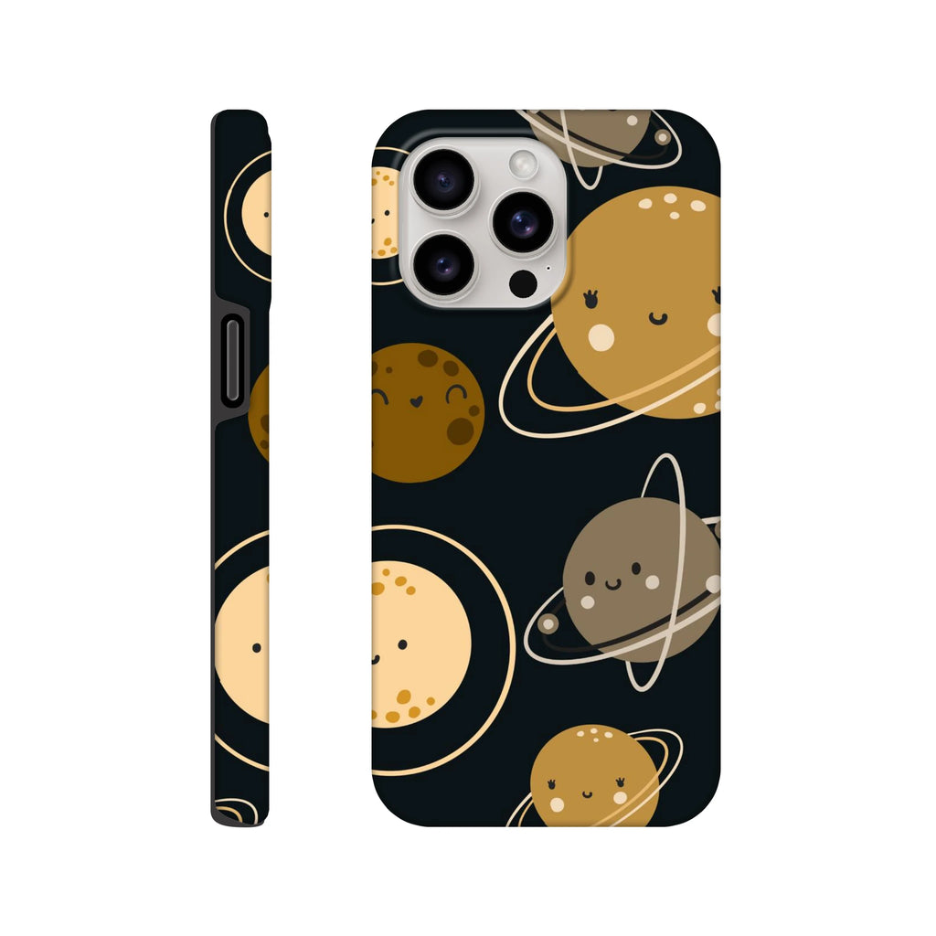 Planets - Apple iPhone Tough case iPhone 15 Pro Max iPhone Tough Case Globally Fulfilled Space