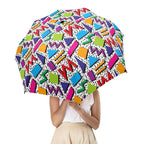 Graphic 80's Umbrella Umbrella Printed Offshore Retro