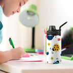 Ladybugs - Kids Water Bottle with Chug Lid (12 oz) Kids Water Bottle with Chug Lid animal Printed Offshore