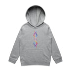 DNA - Kids Hoodie Grey Marle Kids Hoodie Printed In Australia