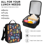 Cartoon Monsters - Three Piece Backpack Set
