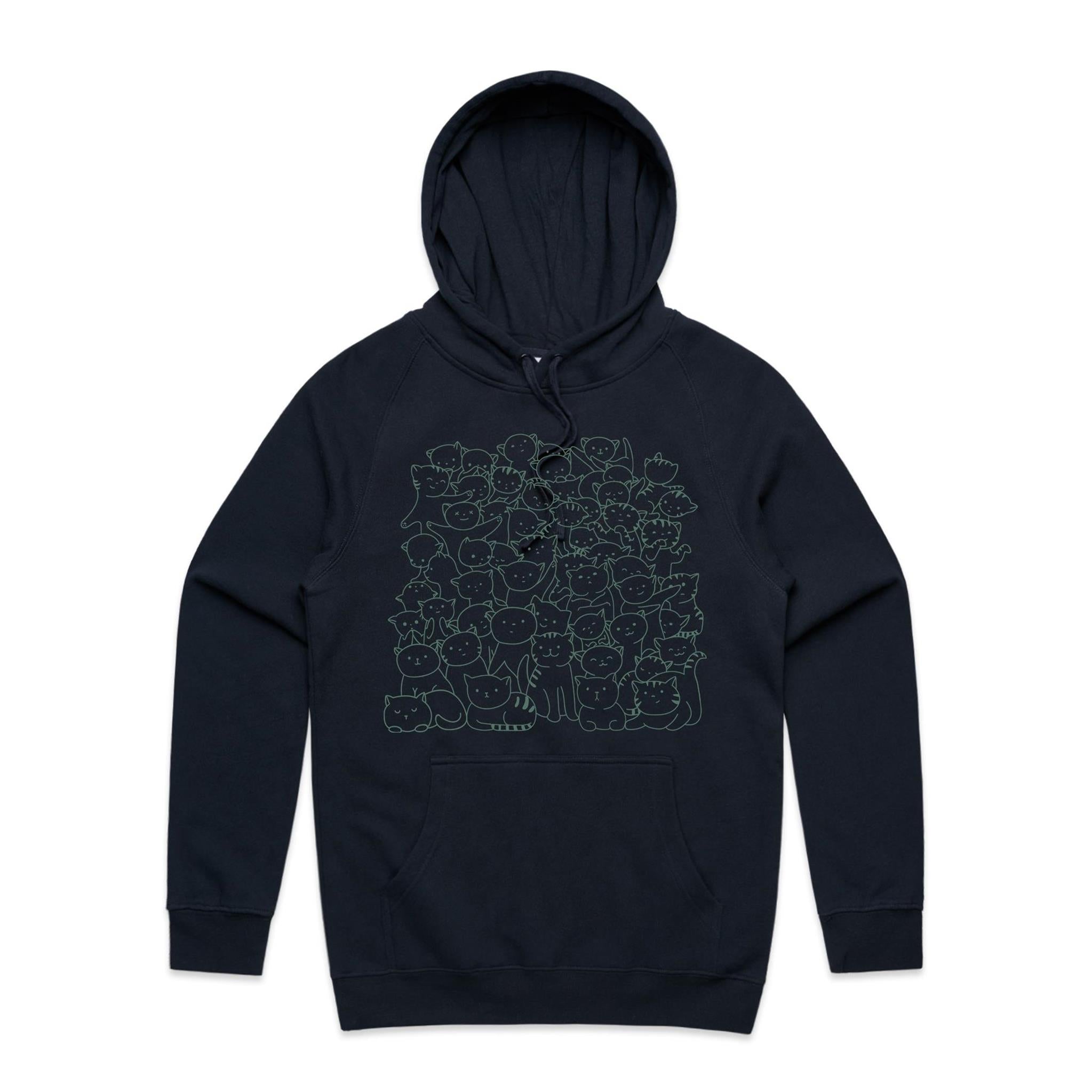 Lots And Lots Of Cats Men's AS Colour Hoodie