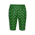 Aliens Women's Bike Shorts With Side Pockets Women's Bike Shorts Printed Offshore Sci Fi