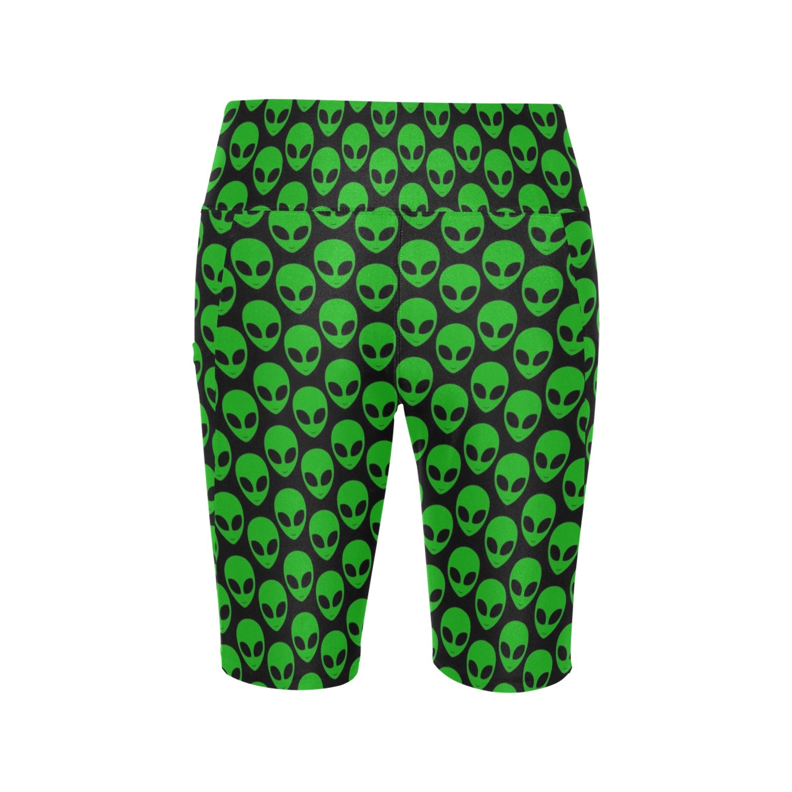 Aliens - Women's Bike Shorts With Side Pockets Women's Bike Shorts Printed Offshore Sci Fi