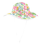 Bright Painted Tropical Wide Brim Bucket Hat Wide Brim Bucket Hat Plants Printed Offshore