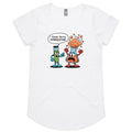 I Think You're Overreacting Chemistry Women's AS Colour Scoop Neck T-Shirt