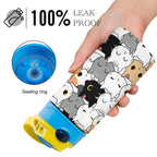 Cat Crowd - Little Kids Water Bottle Little Kids Water Bottle animal Printed Offshore
