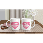 I Teach Sweet Hearts - White 11oz Ceramic Mug White 11oz Mug Globally Fulfilled Teacher