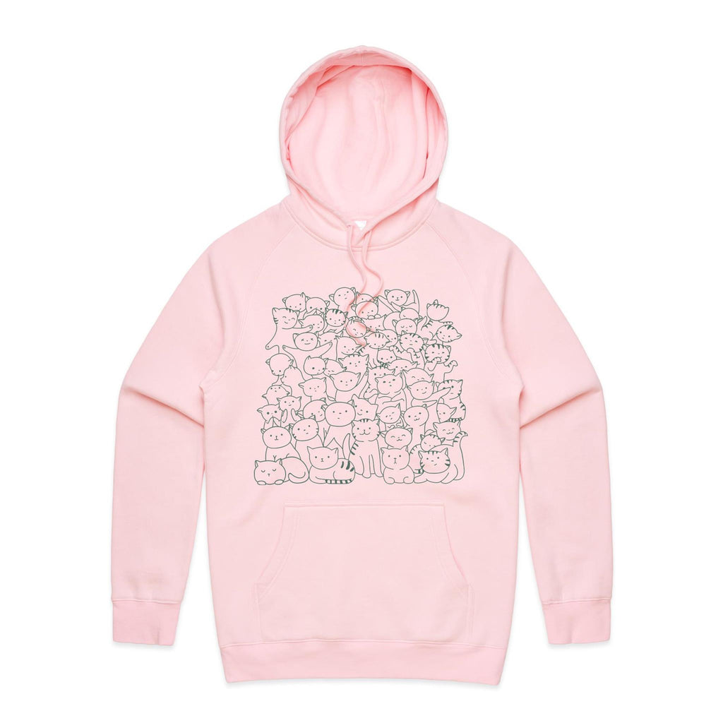 Lots And Lots Of Cats Men's AS Colour Hoodie