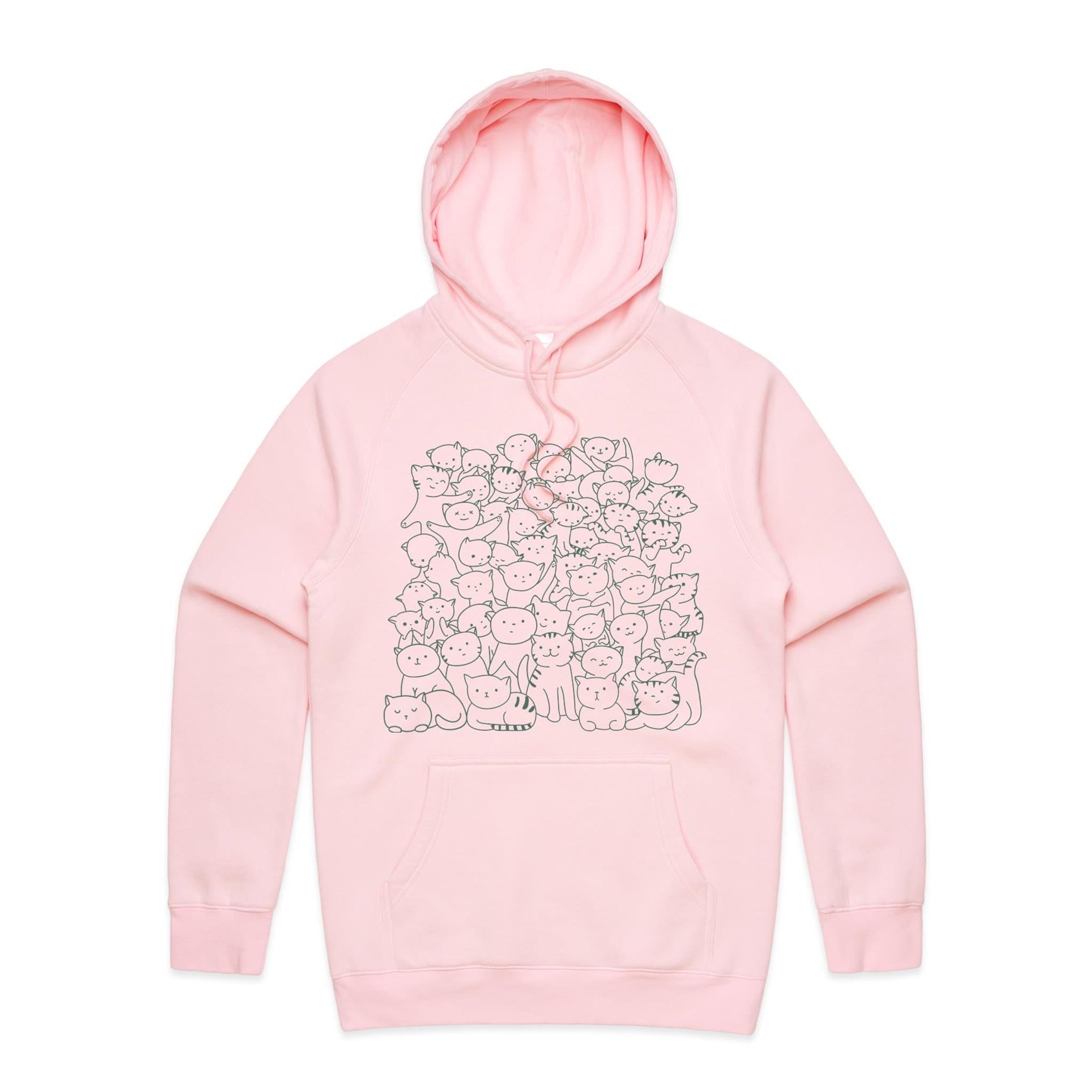 Lots And Lots Of Cats Men's AS Colour Hoodie