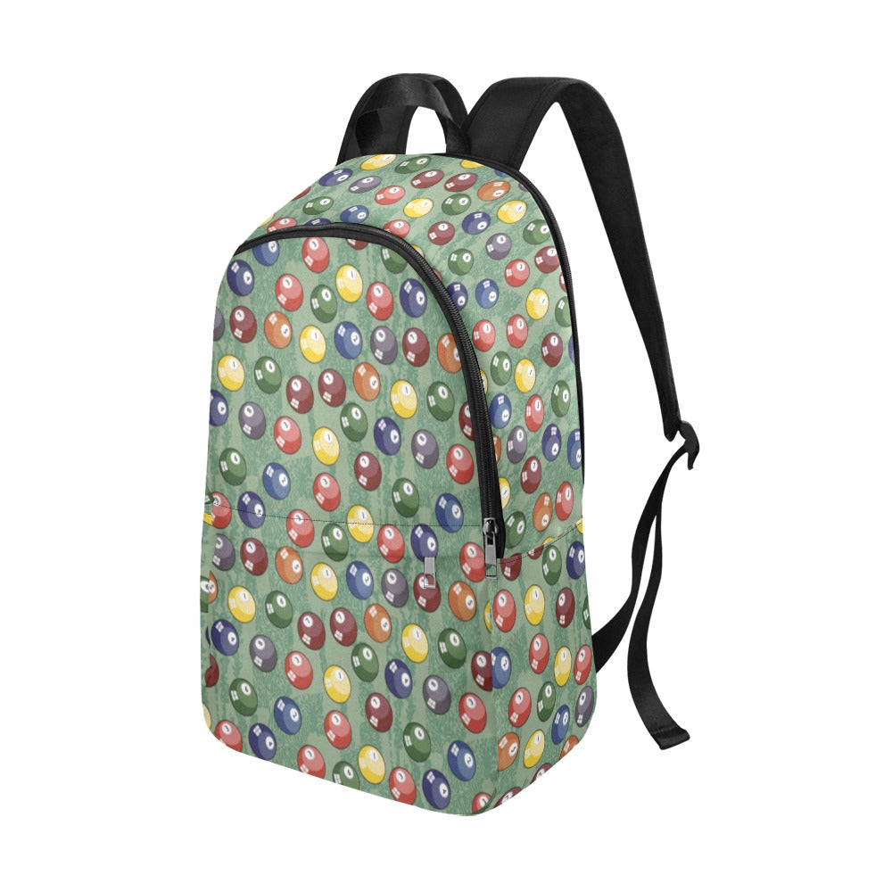 Pool Balls - Fabric Backpack