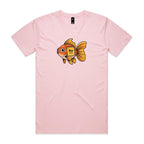 Gold Fish Periodic Table Men's AS Colour T-shirt