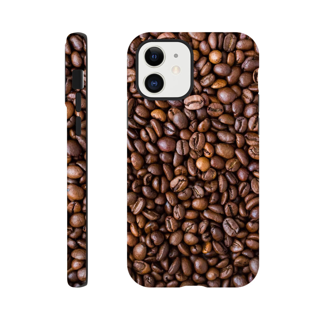 Coffee Beans - Apple iPhone Tough case iPhone 12 iPhone Tough Case Coffee Globally Fulfilled