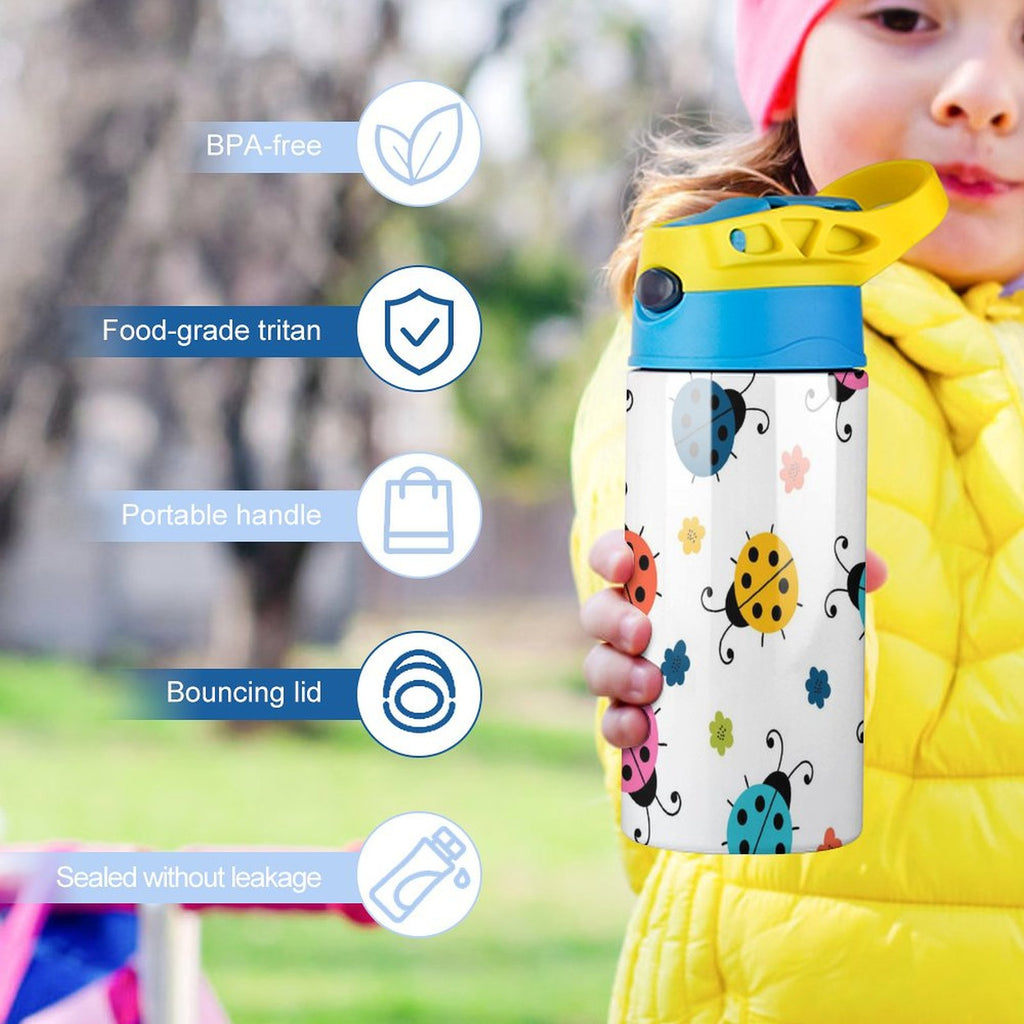 Ladybugs - Little Kids Water Bottle Little Kids Water Bottle Printed Offshore