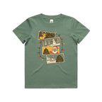 Retro Christmas Cards - Kids Youth T-shirt