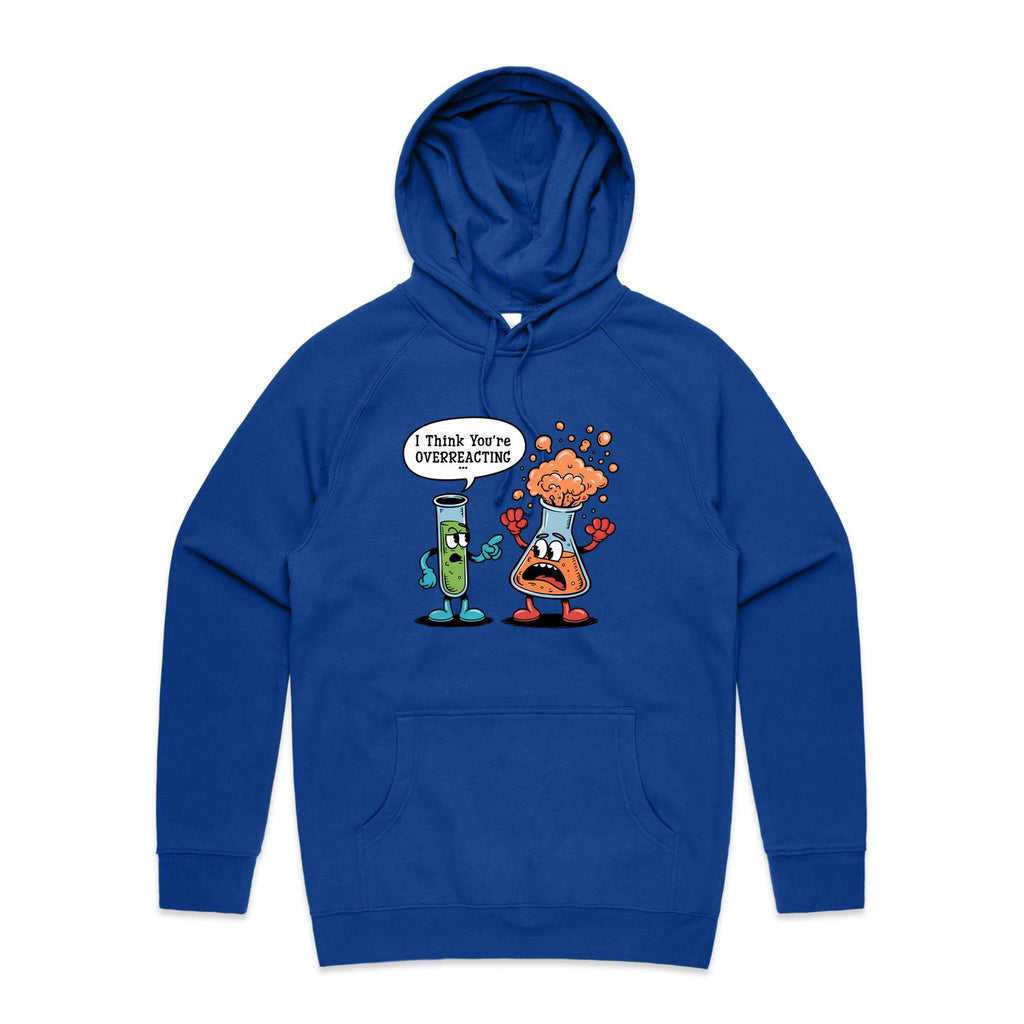 I Think You're Overreacting Chemistry Men's AS Colour Hoodie