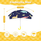 Dinosaurs Kids Safe Round Corner Umbrella Kids Safe Round Corner Umbrella animal Printed Offshore