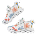 Boho Flowers Women's Twisted Sole Sneakers