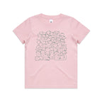 Lots And Lots Of Cats Kid's AS Colour T-shirt