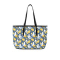 Lemon Seagull PU Leather Tote Bag Large One Size Leather Tote Bag-Large animal Printed Offshore