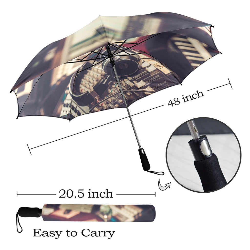 Sound Desk - Semi-Automatic Foldable Umbrella (Model U12) Semi-Automatic Foldable Umbrella (U12)
